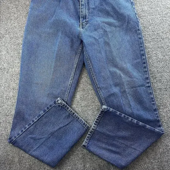 Vintage Haband The Duke Jeans Mens W34 Inseam L Blue Denim Pants 70s 80s Light - Picture 5 of 10